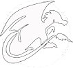 Логотип азиатский дракон